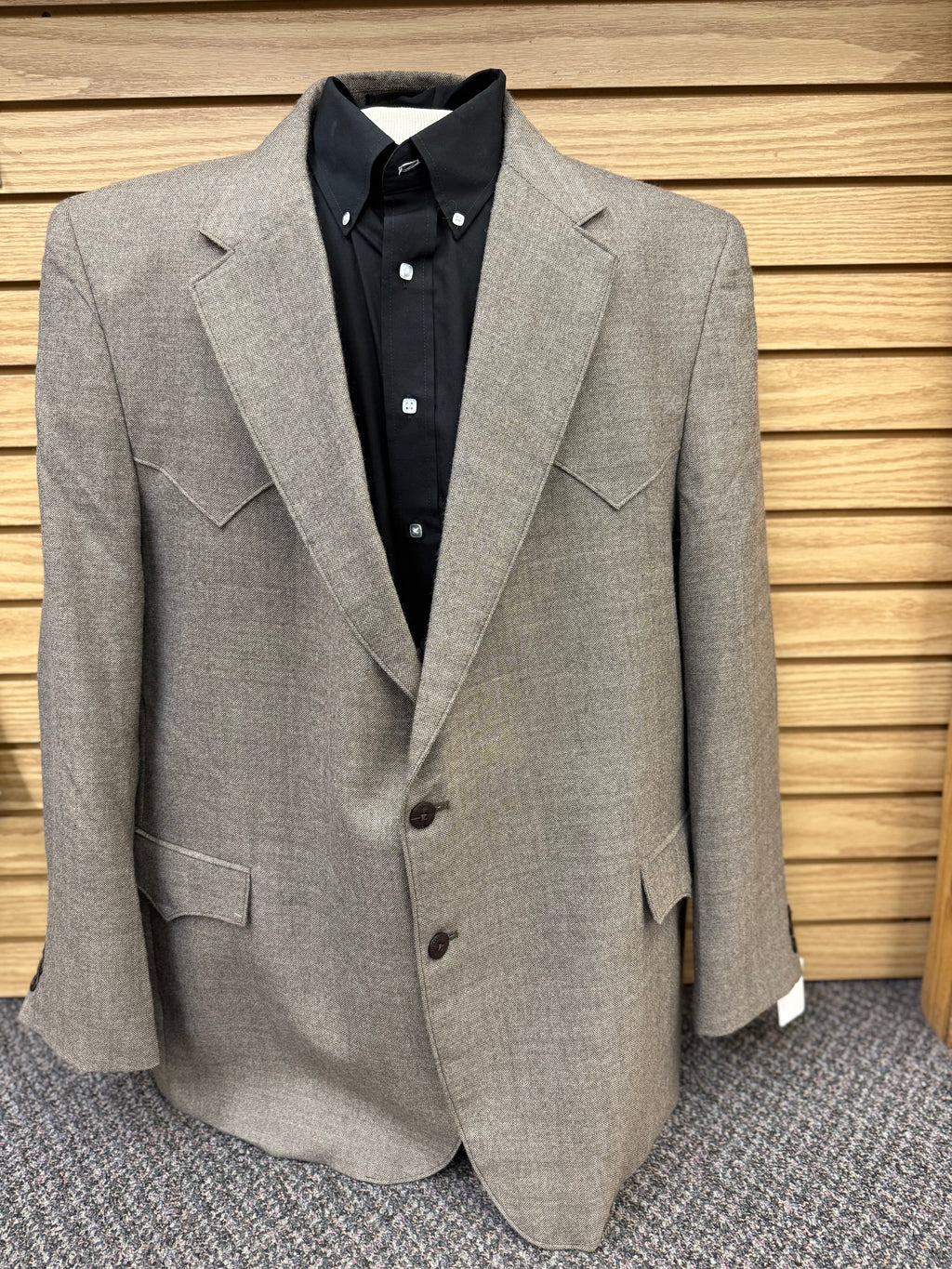 CIRCLE S SPORT COAT BROWN CC1032 F1 58