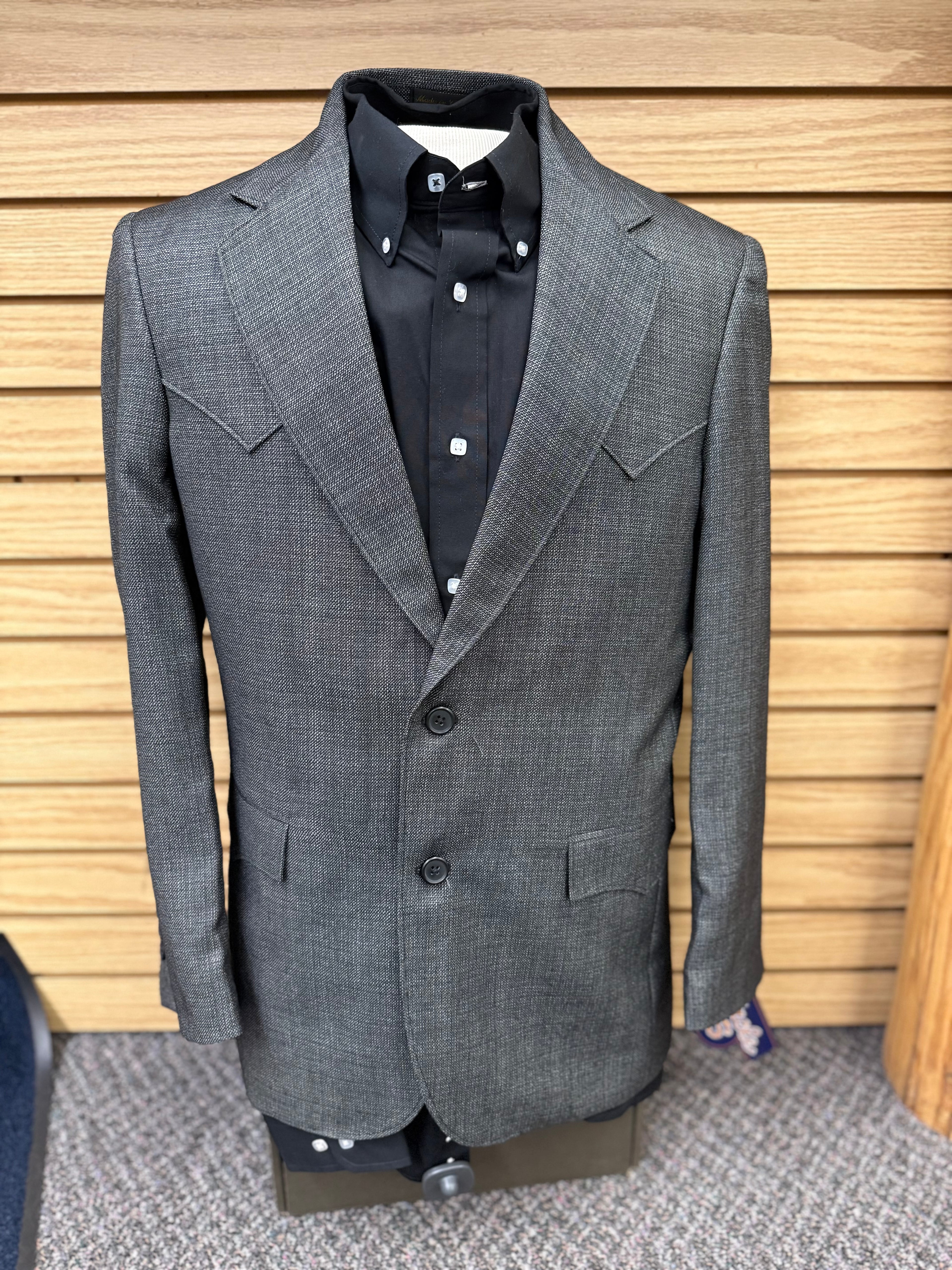 CIRCLE S PLANO SPORT COAT GREY CC1042