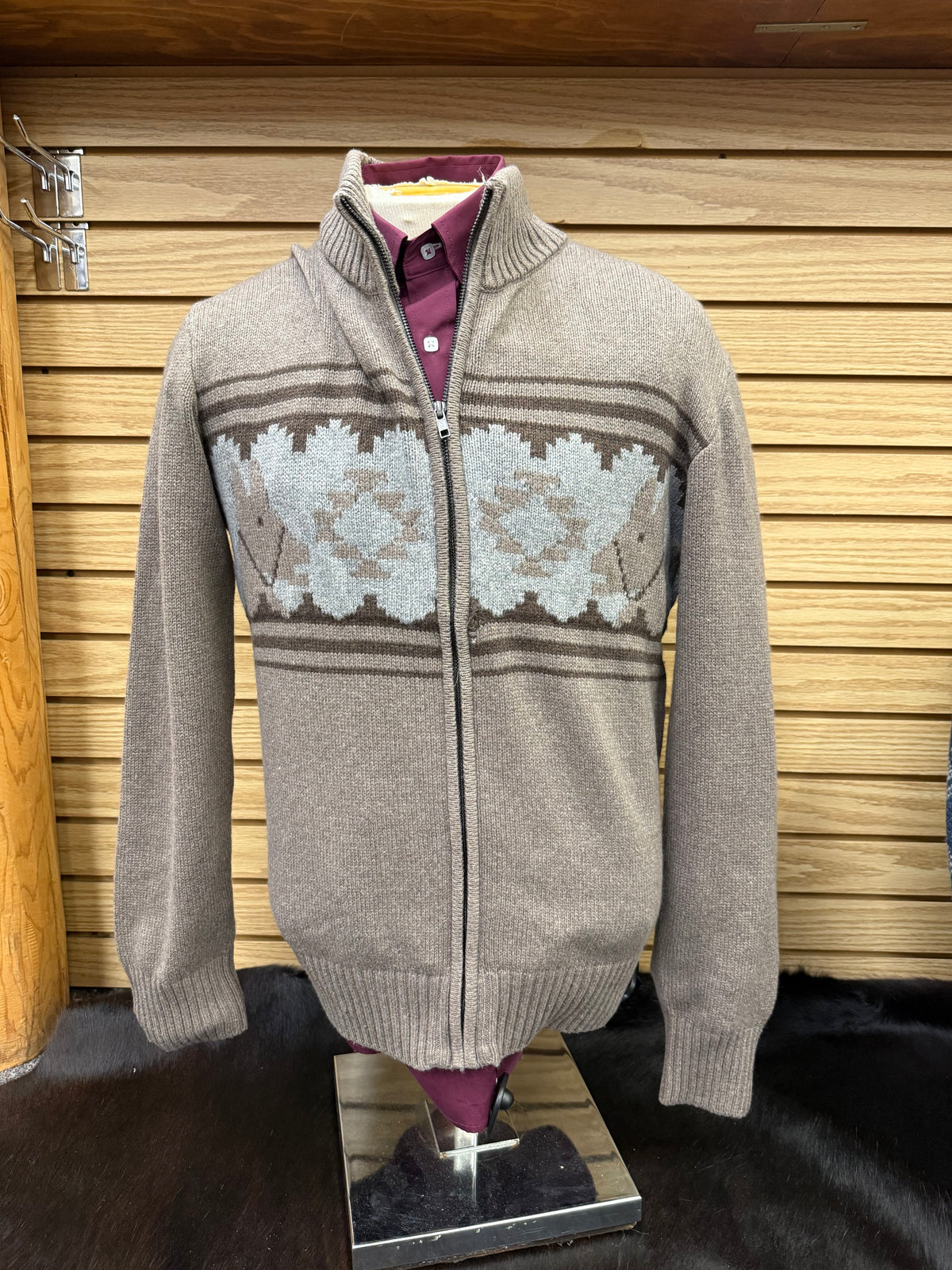 Mens Stetson Sweater Jacket 11-014-0120-6191