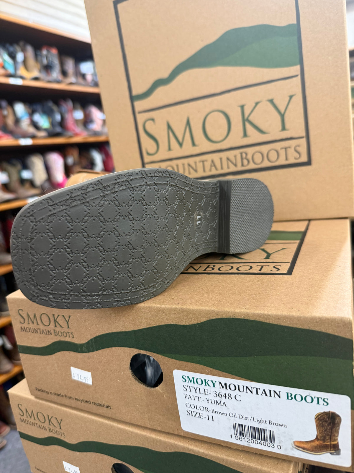 KIDS SMOKEY MOUNTAIN BOOTS 3648C