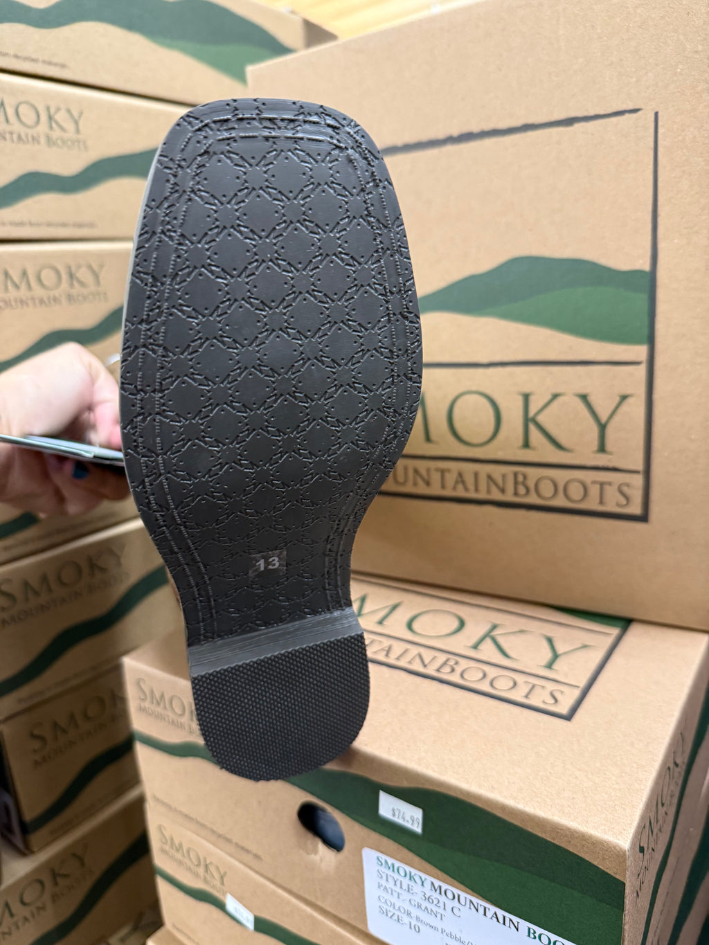 KIDS SMOKEY MOUNTAIN BOOTS 3621