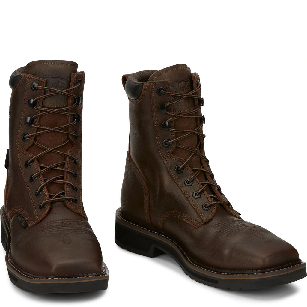 JUSTIN DRILLER 8" WATERPROOF COMP TOE SE462