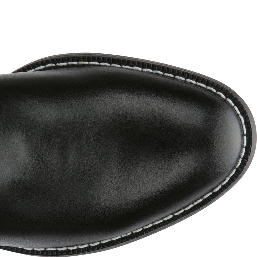 JUSTIN MENS TEMPLE 10" ROPER BLACK BOOTS JB3000