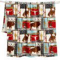 Wrangler® Vintage Western Plush Sherpa Throw SKU:JW260