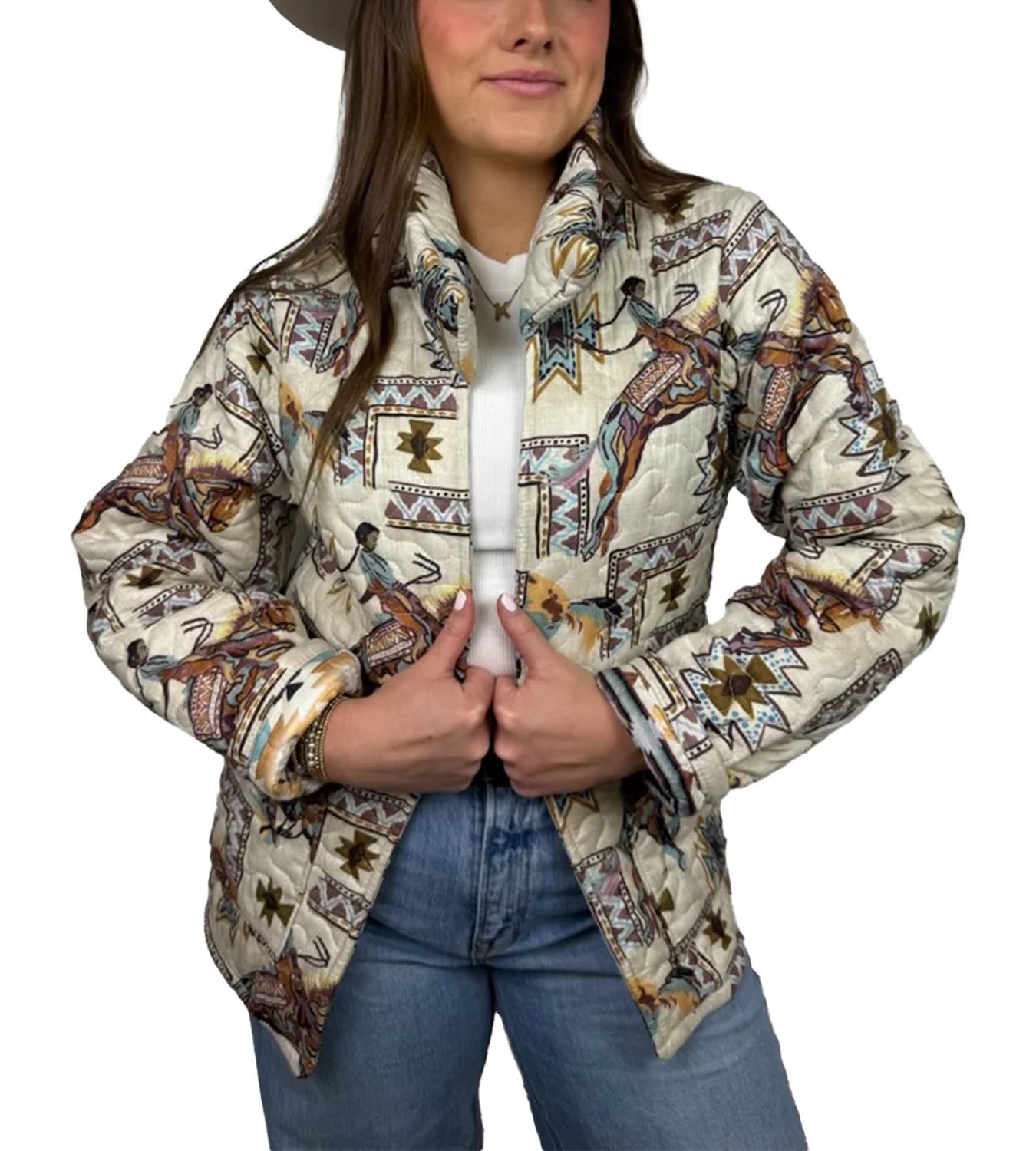 Kit Purple Quilted Jacket