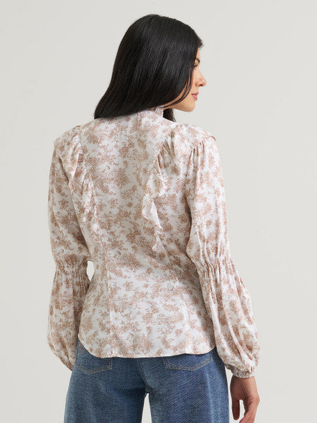 WRANGLER LAINEY WILSON BLOUSE PRINT - LADIES SHIRT - 112382881