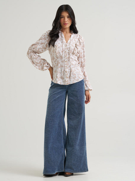 WRANGLER LAINEY WILSON BLOUSE PRINT - LADIES SHIRT - 112382881