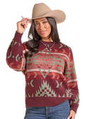 PANHANDLE SLIM AZTEC SWEATER LW32T09679