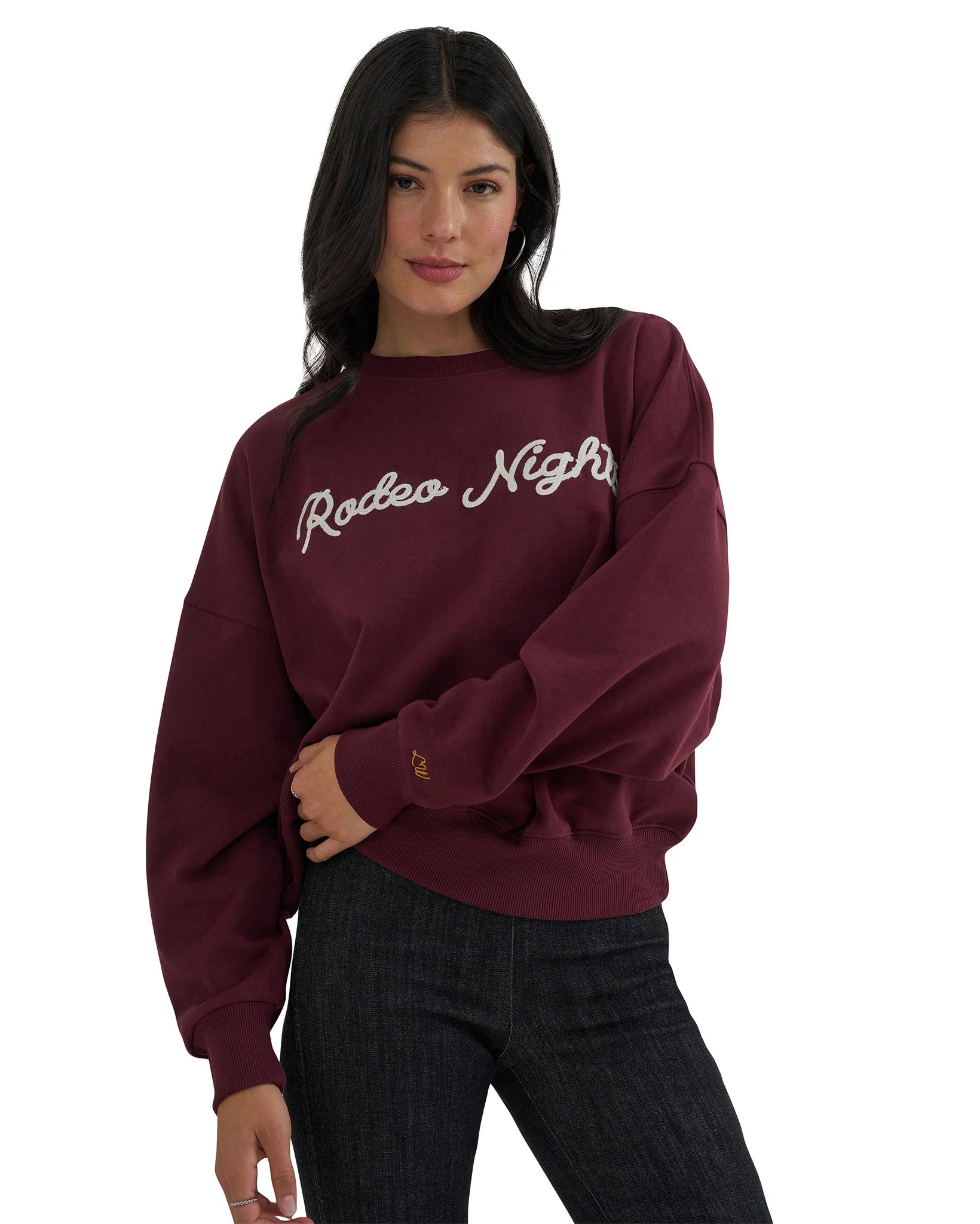 Wrangler X Lainey Wilson Rodeo Nights Sweatshirt - 112382793