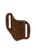 ARIAT LEATHER CALF HAIR BROWN SHEATH  A1801744
