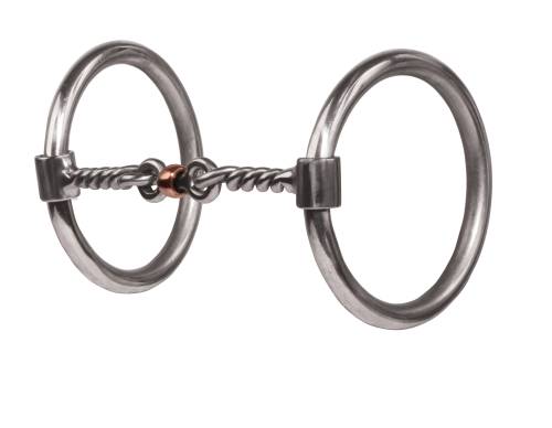 LOOSE RING TWISTED DOGBONE EQB-821