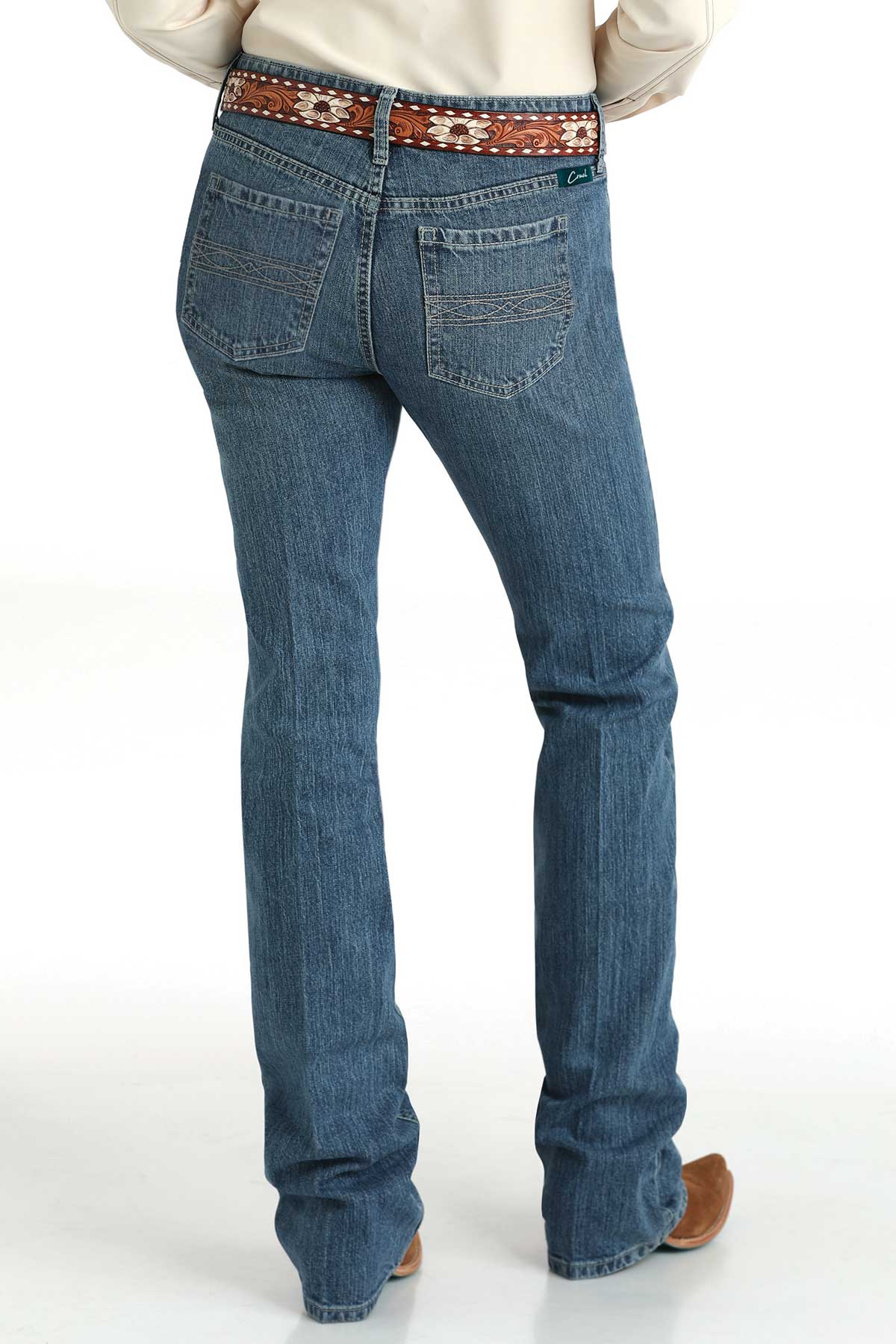 Cruel Denim CB75954071 Women's Hannah Bootcut in Medium Stonewash