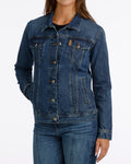 MAJ9878009 WOMENS DENIM TRUCKER CINCH
