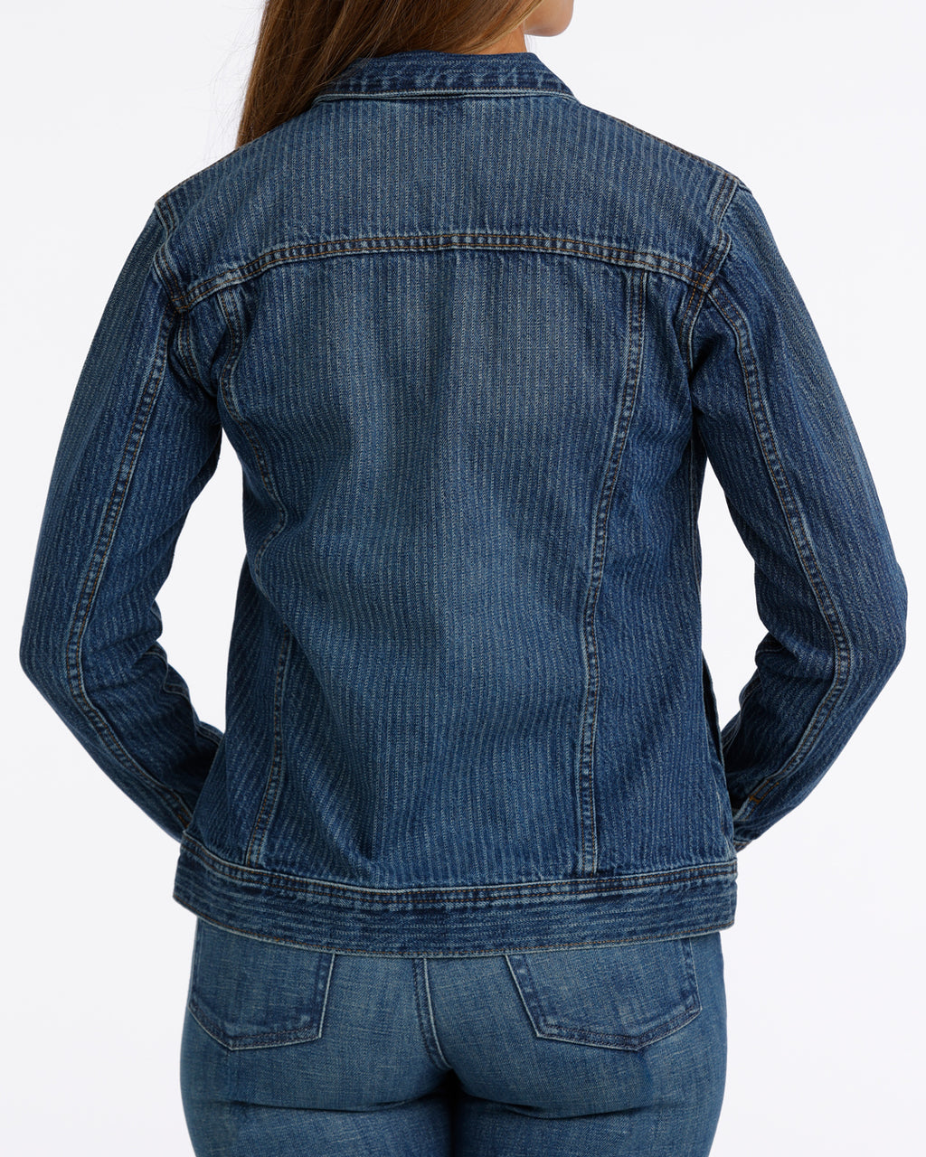 MAJ9878009 WOMENS DENIM TRUCKER CINCH