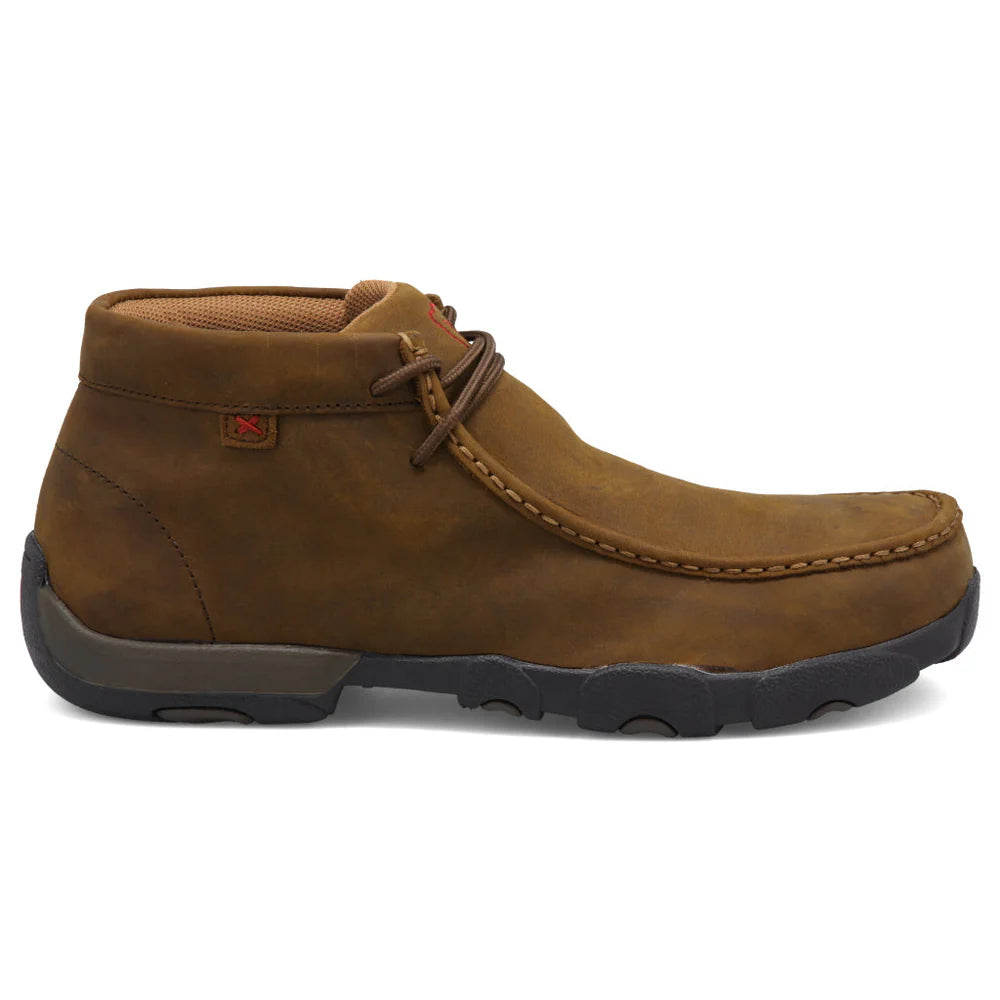 TWISTED X MEN'S WORK CHUKKA DRIVING MOC STEEL TOE MDMST01