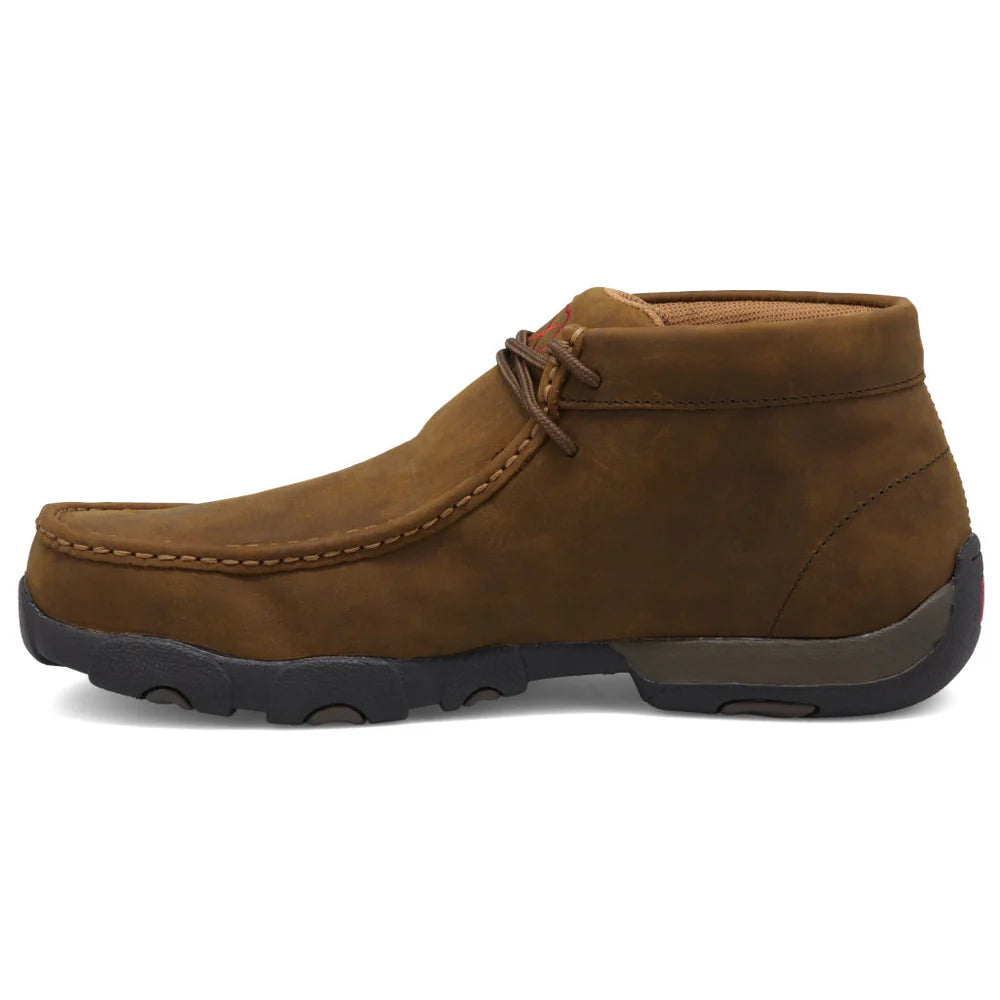 TWISTED X MEN'S WORK CHUKKA DRIVING MOC STEEL TOE MDMST01