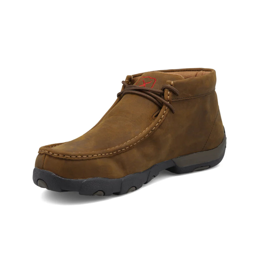 TWISTED X MEN'S WORK CHUKKA DRIVING MOC STEEL TOE MDMST01
