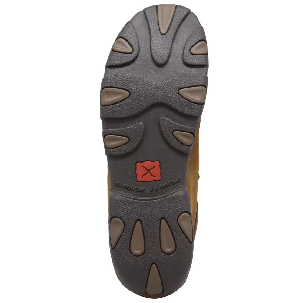 TWISTED X MEN'S WORK CHUKKA DRIVING MOC STEEL TOE MDMST01