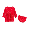 WRANGLER INFANT GIRL'S KNIT RED DRESS 112371941