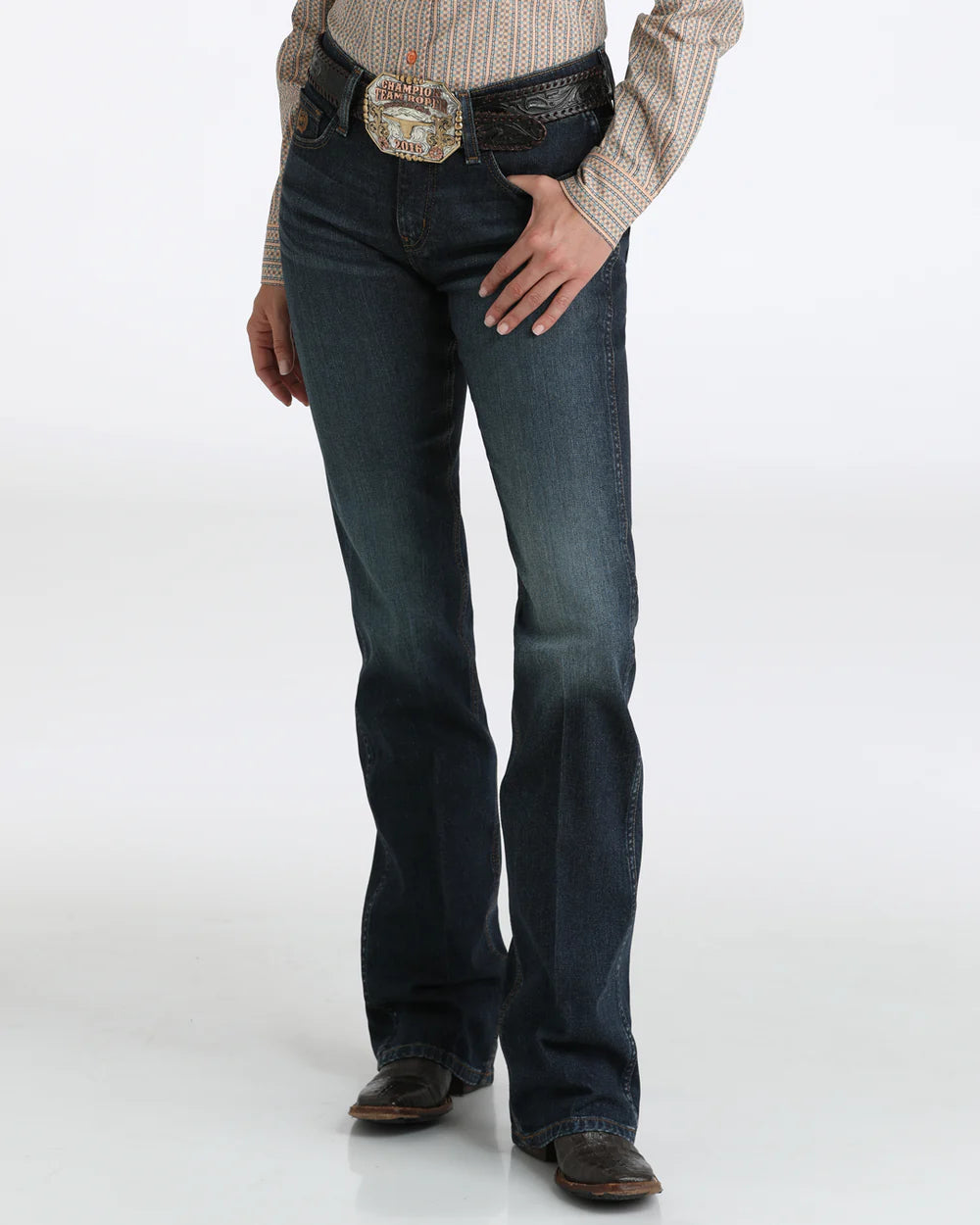 WOMEN'S CLASSIC BOOT CUT STRETCH MJ84654071