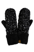C.C Sequin Mittens-MTE0012