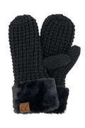 C.C Waffle Knit Mittens MTE0032