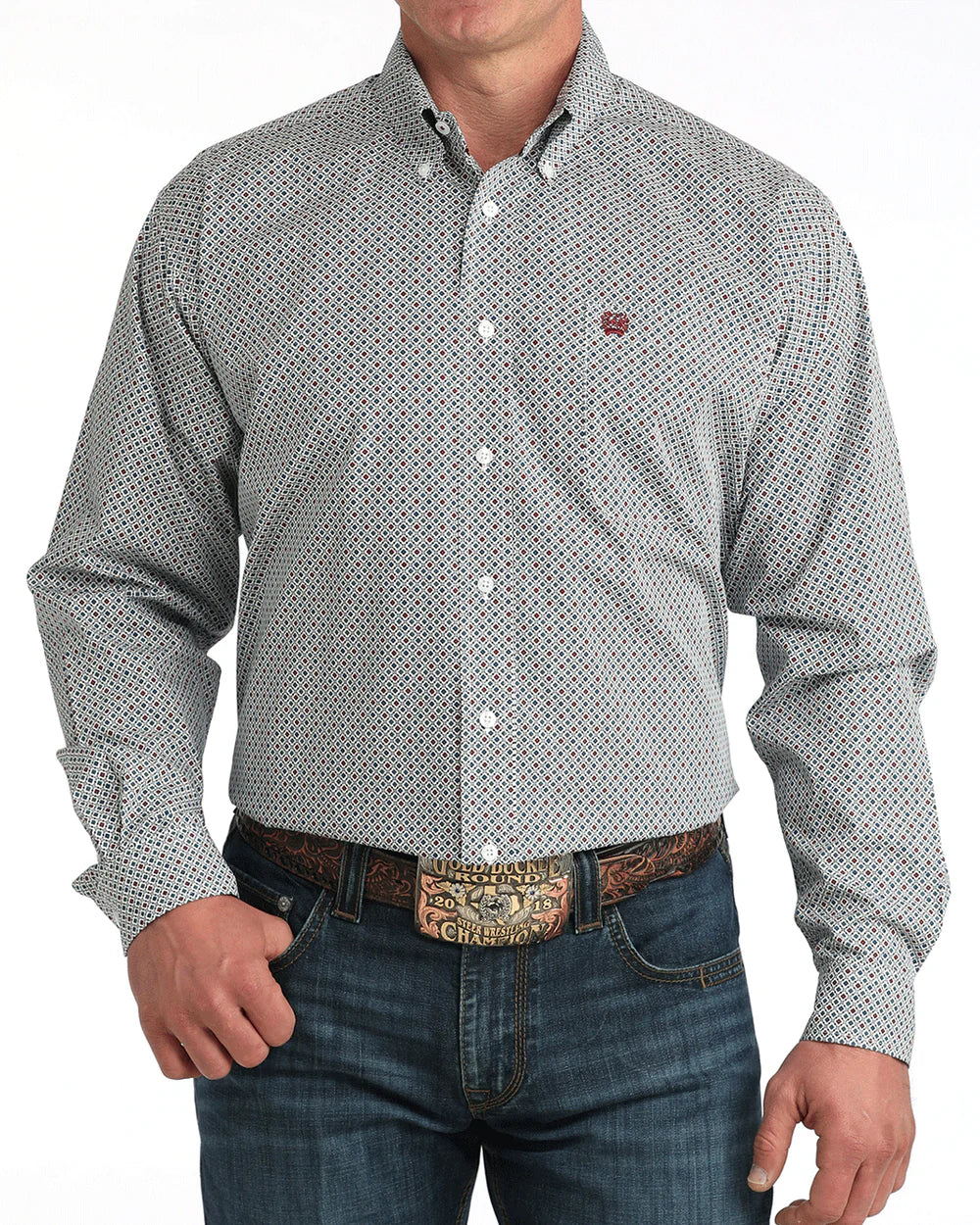 MTW1106050 MEN'S CINCH BUTTON DOWN WESTERN SHIRT