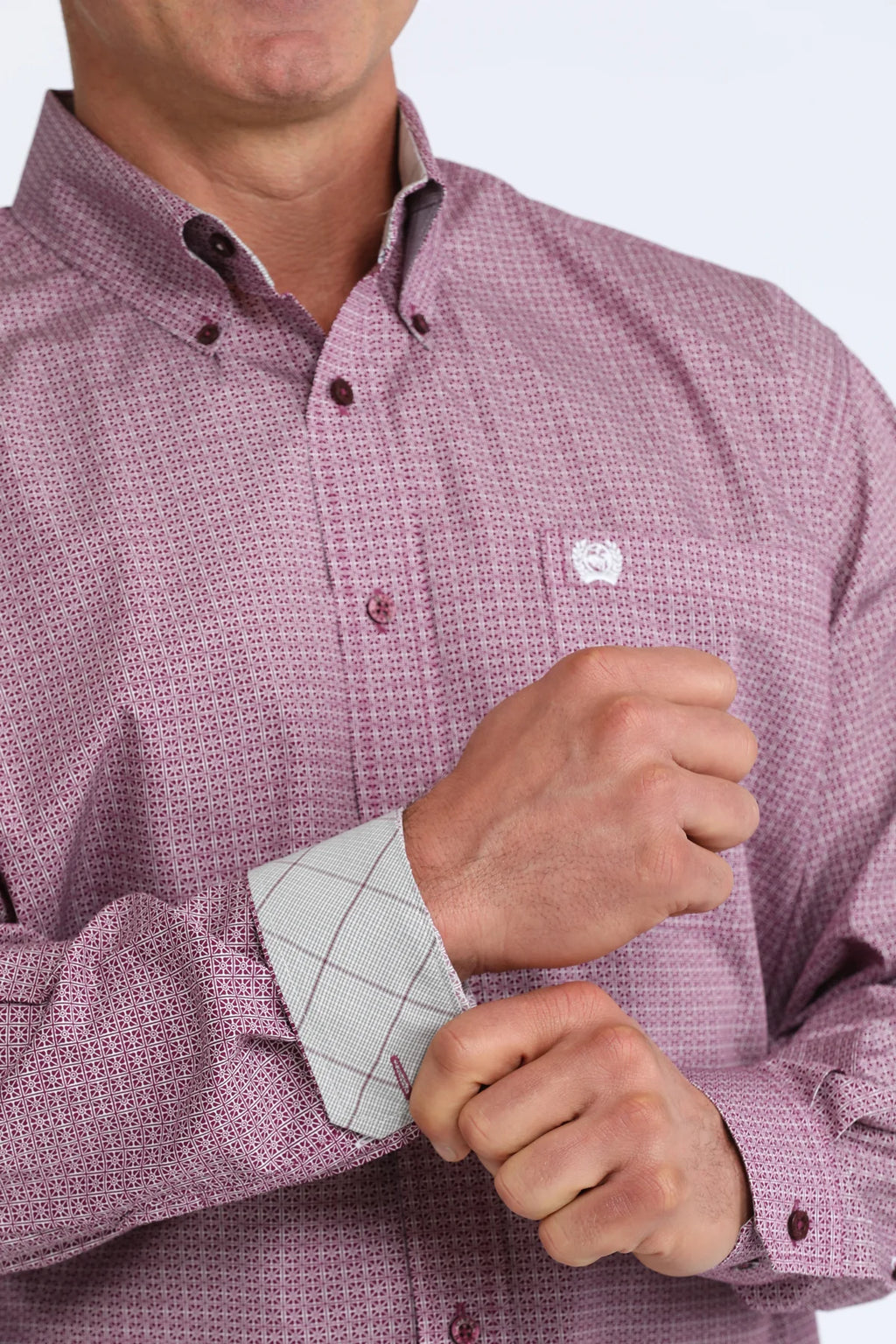 MEN'S CINCH CLASSIC FIT BUTTON-DOWN  MTW1106109