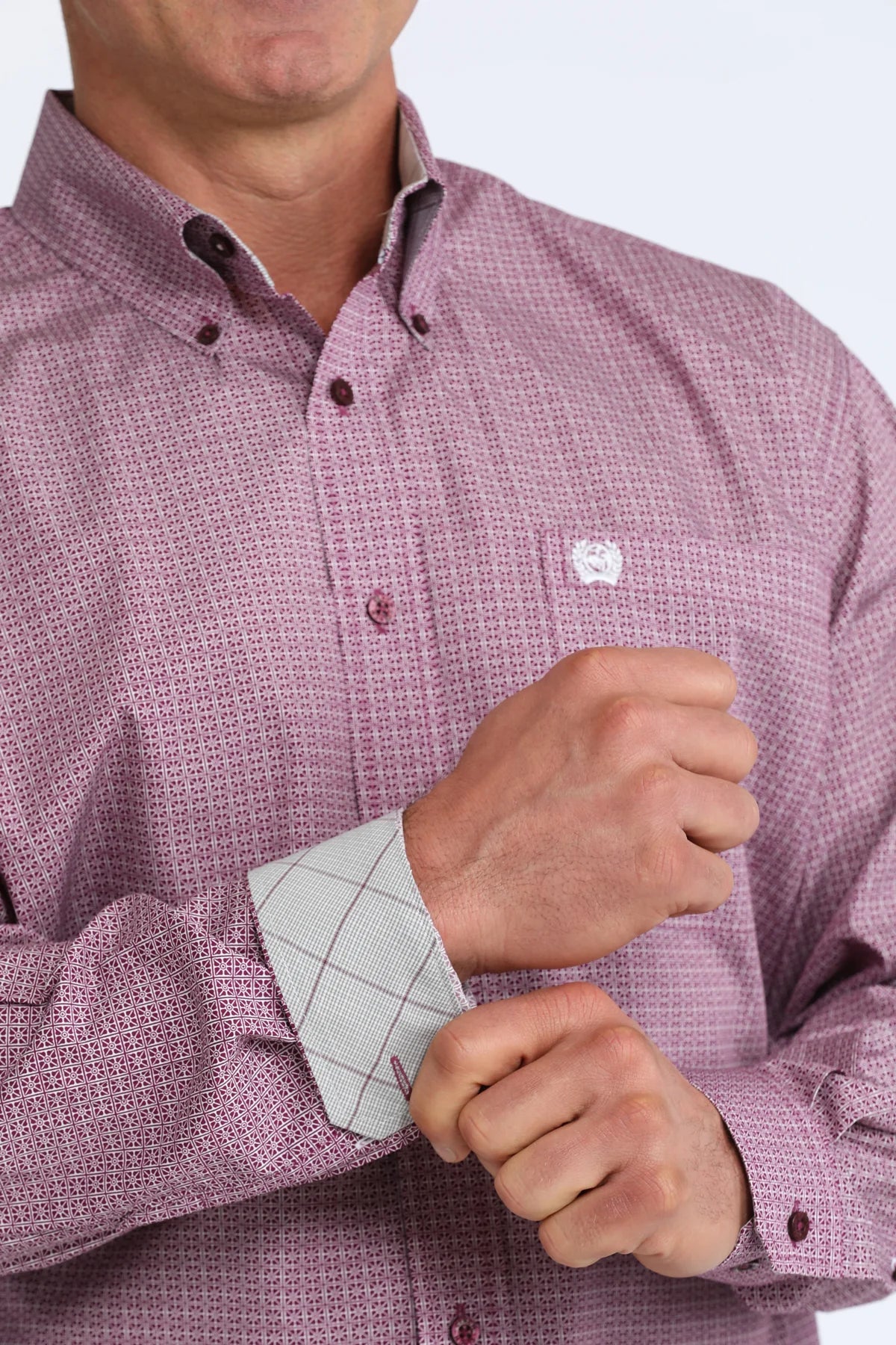 MEN'S CINCH CLASSIC FIT BUTTON-DOWN  MTW1106109