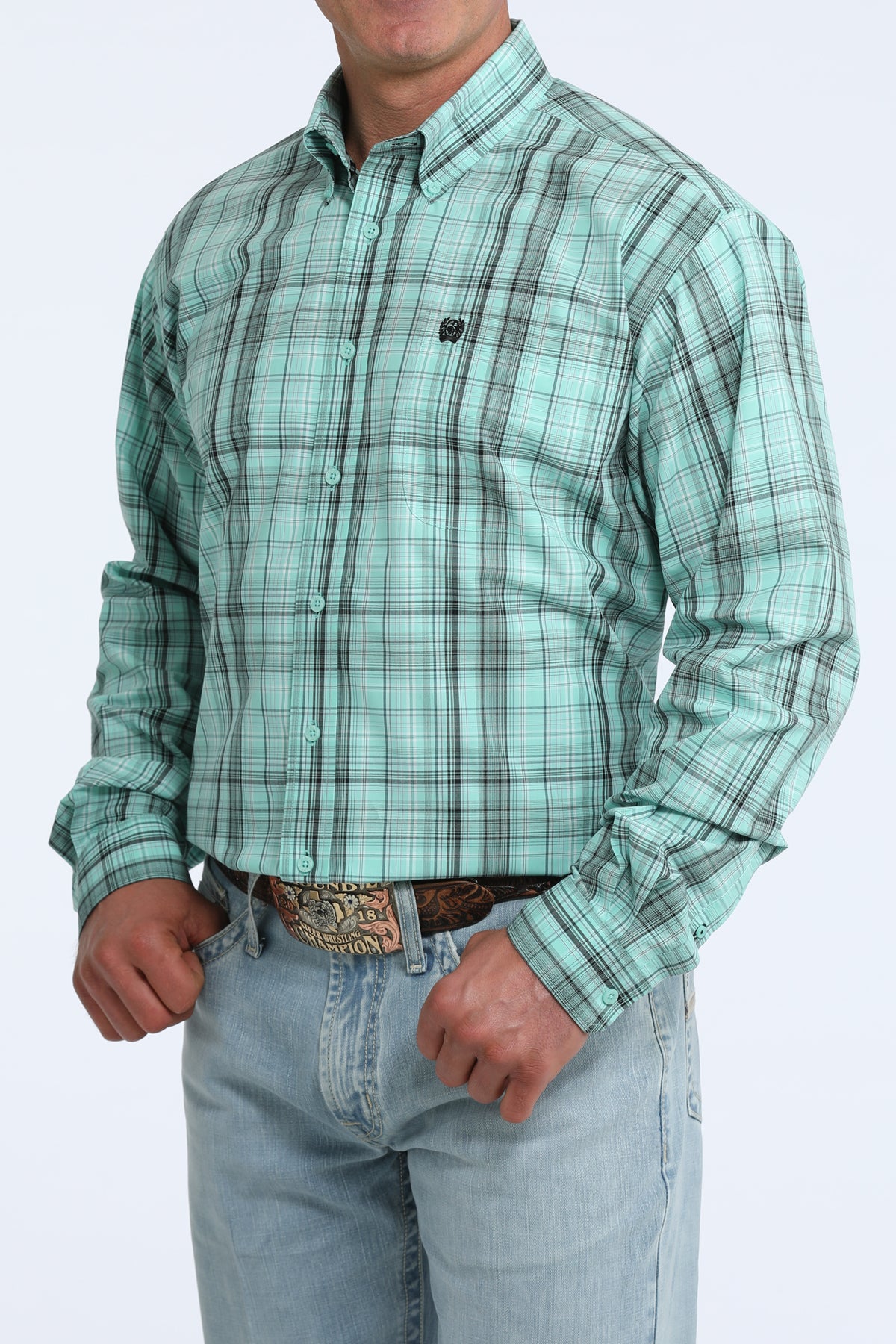 MTW1106115 MENS L/S PRINT CINCH