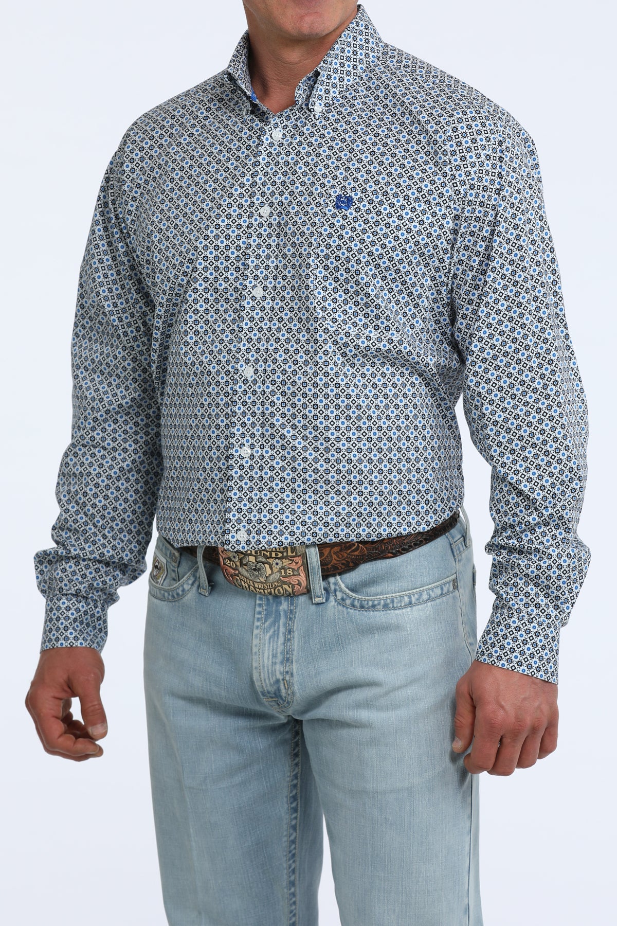 MTW1106123 MENS L/S PRINT CINCH