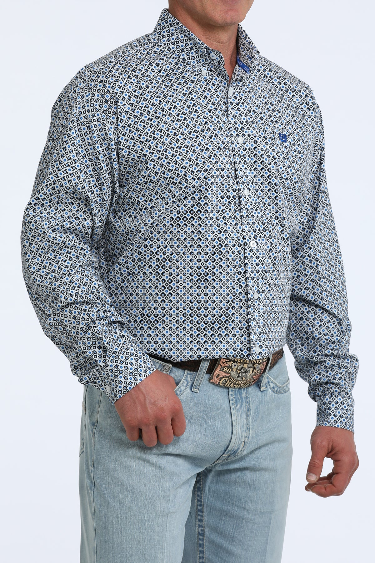MTW1106123 MENS L/S PRINT CINCH