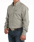 CINCH MENS LONG SLEEVE PLAID BUTTON UP SHIRT MTW1106127