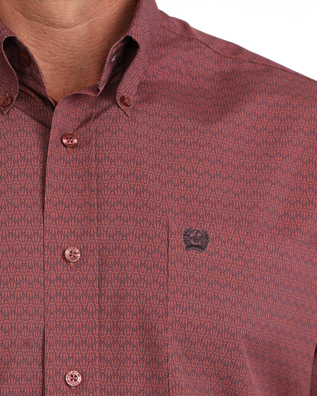 Cinch Mens arenaflex long sleeve MTW1106157