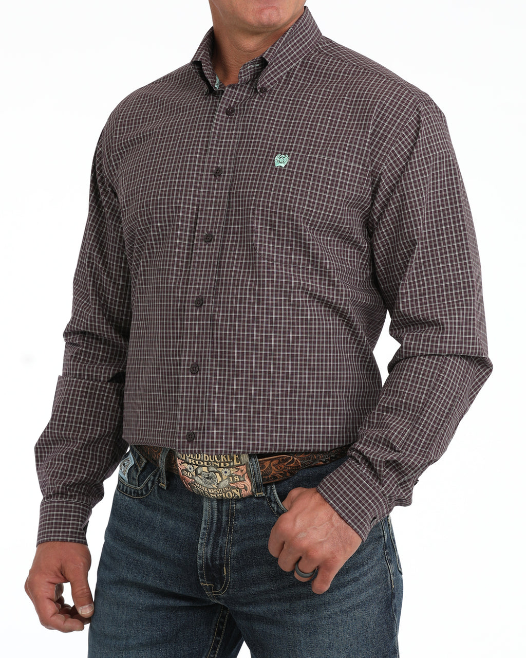cinch mens long sleeve mtw1106164