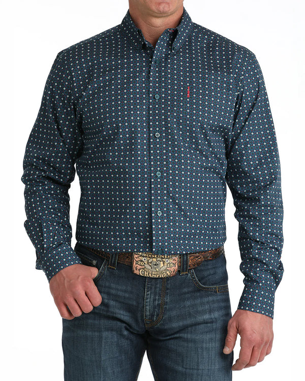 MEN’S CINCH MODERN FIT BUTTON-DOWN WESTERN SHIRT MTW1347156
