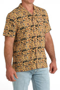 Cinch Camp Shirt Mens MTW1401058