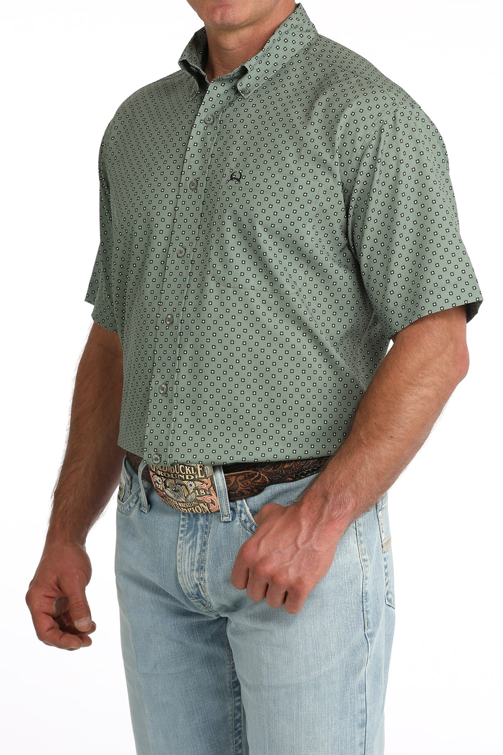 MTW1704176 MENS S/S PRINT ARENAFLEX CINCH