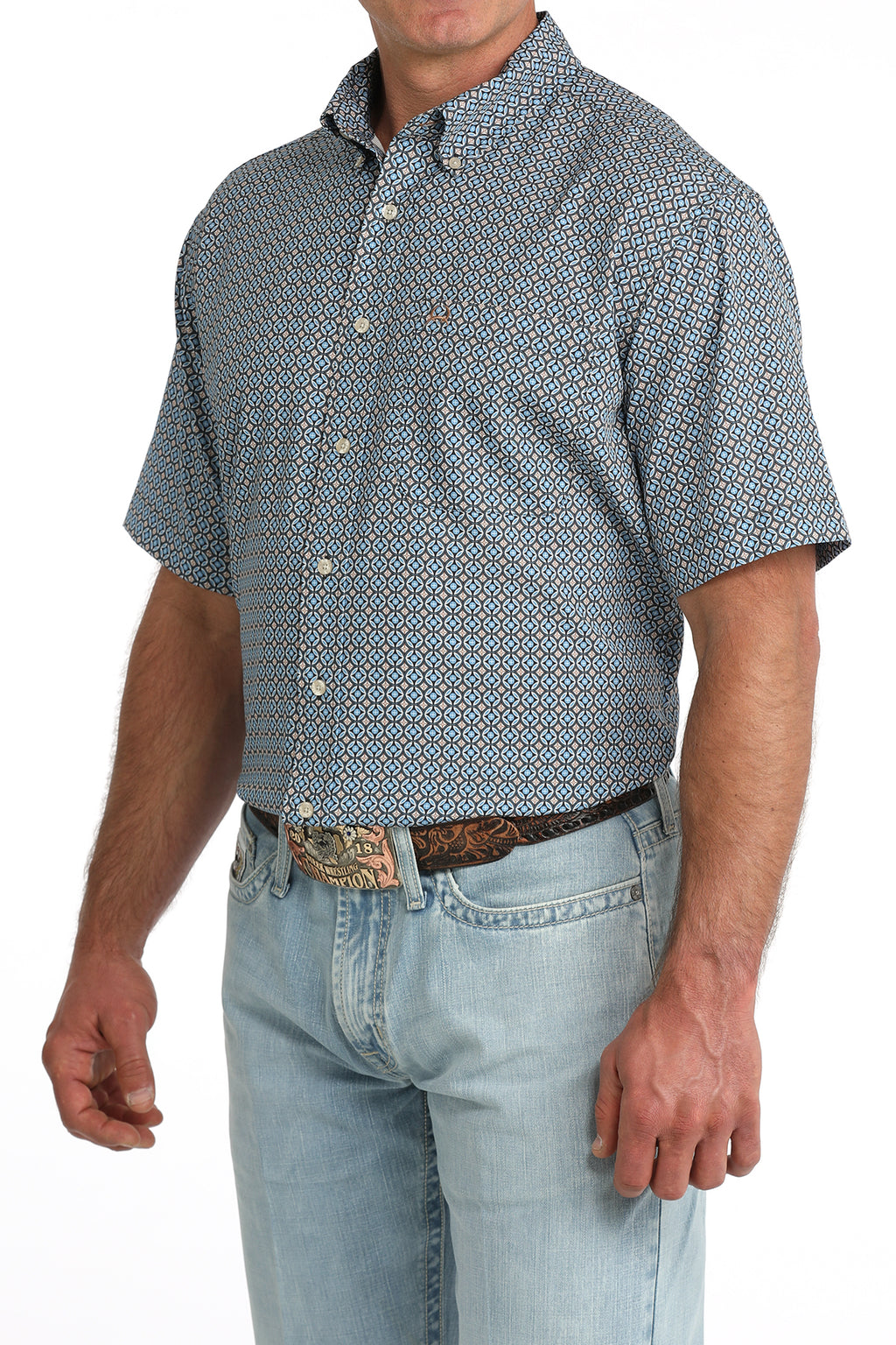 MTW1704177 MENS S/S PRINT ARENAFLEX CINCH