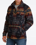 MWJ1907005 MENS SWEATER KNIT SHIRT JACKET CINCH