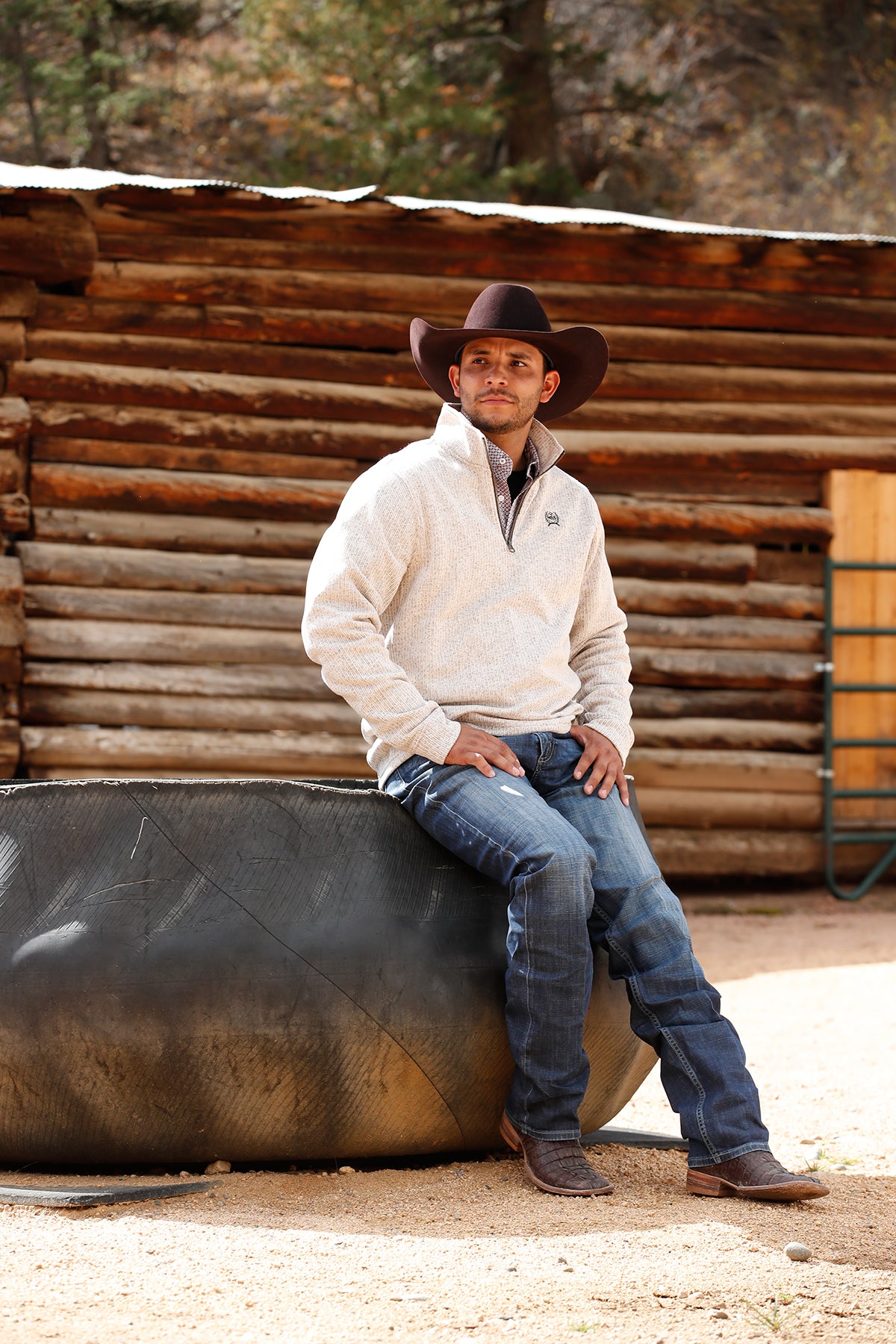 CINCH MEN'S STONE 1/4 ZIP SWEATER MWK1080013