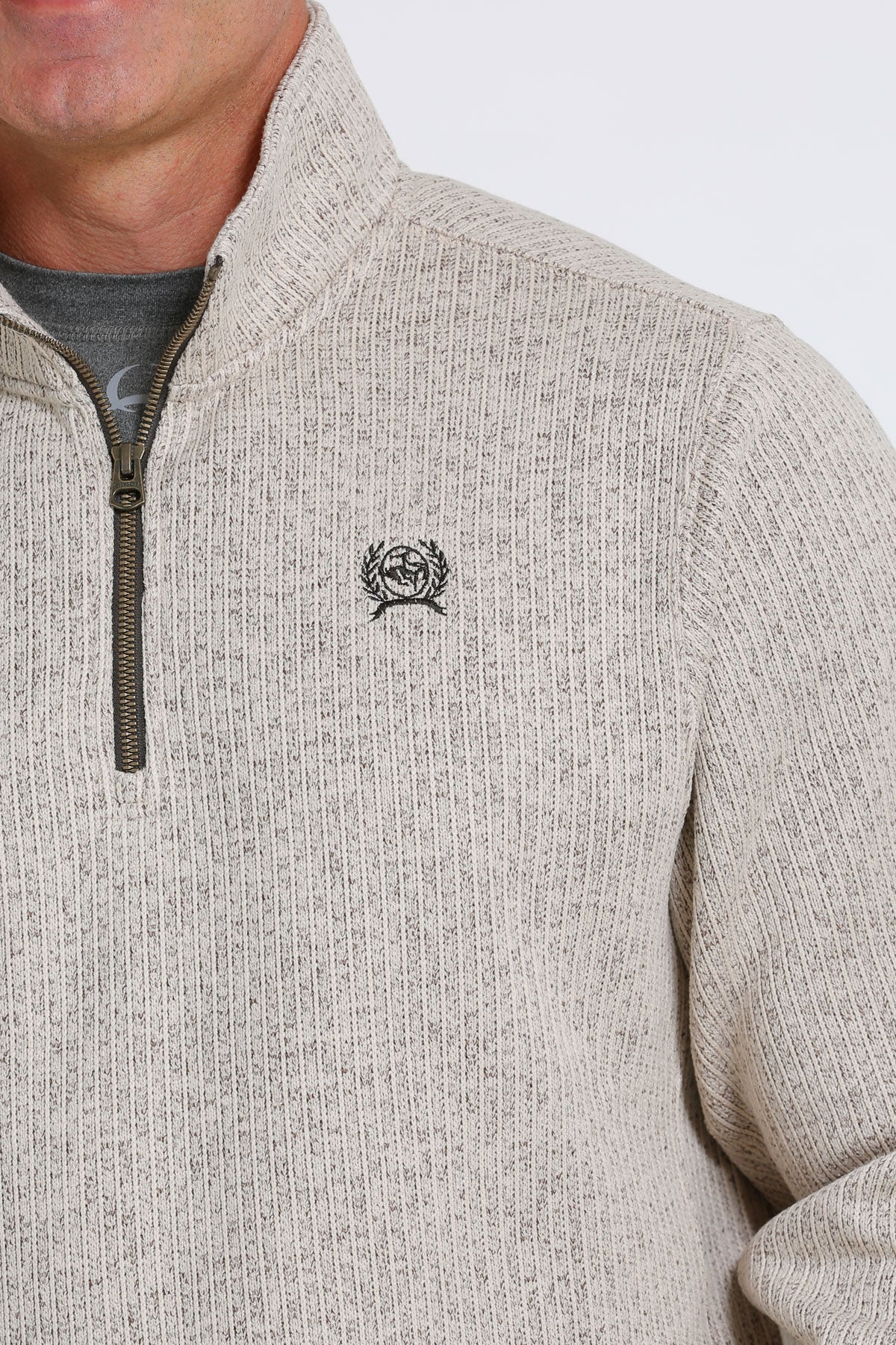 CINCH MEN'S STONE 1/4 ZIP SWEATER MWK1080013