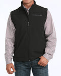 Cinch Men's Black Vest  MWV1012010