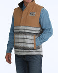 MWV1950001 Men's Southwest Stripe Bonded Vest Cinch