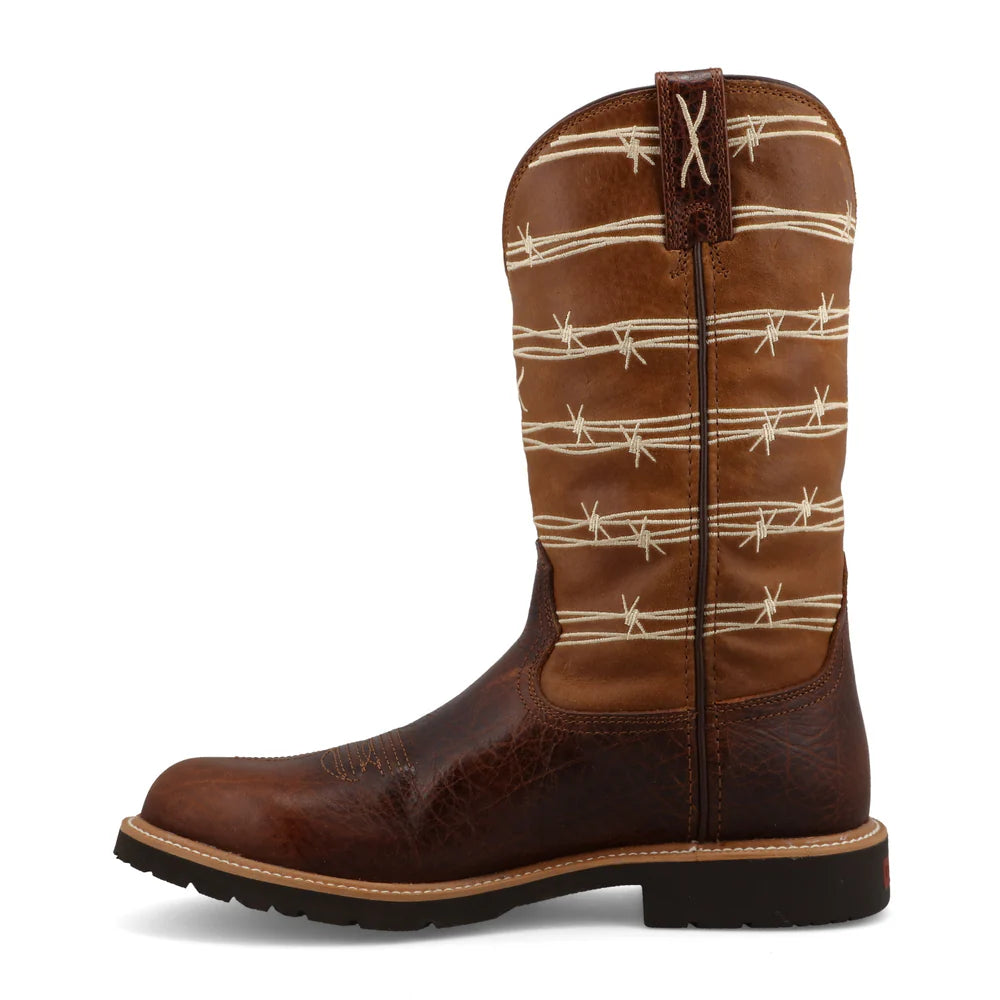 TWISTED X MEN'S 12" WESTERN WORK BOOT MXB0012