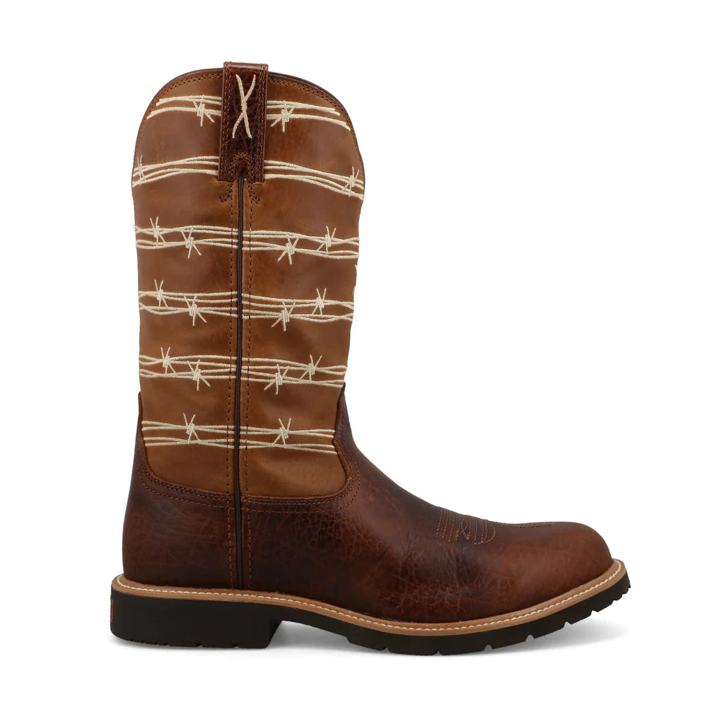TWISTED X MEN'S 12" WESTERN WORK BOOT MXB0012