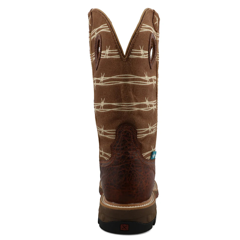 MEN'S 12" WESTERN NANO WORK BOOT MXBAW05