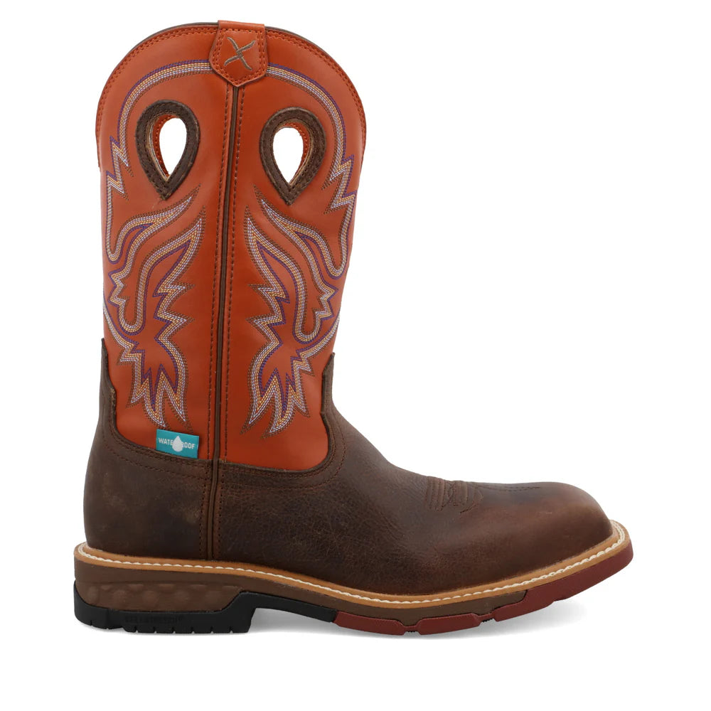 MEN'S 12" WESTERN NANO WORK BOOT MXBNW03