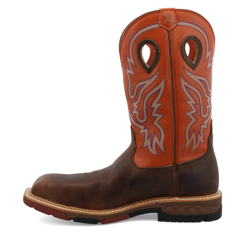 MEN'S 12" WESTERN NANO WORK BOOT MXBNW03