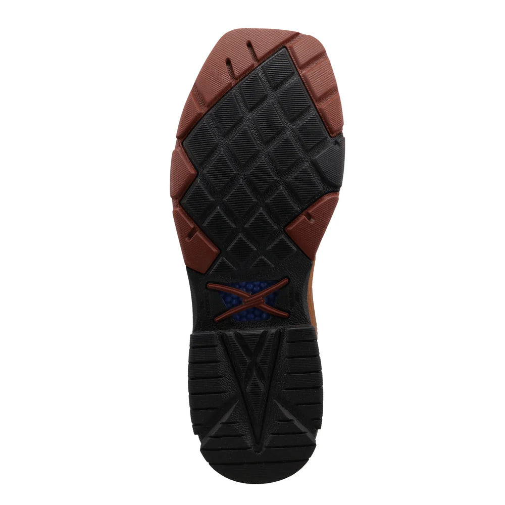 TWISTED X MEN'S 12" WESTERN COMPOSITE TOE WORK BOOT MXBNW07